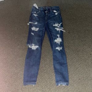 American eagle skinny jeans, size 2